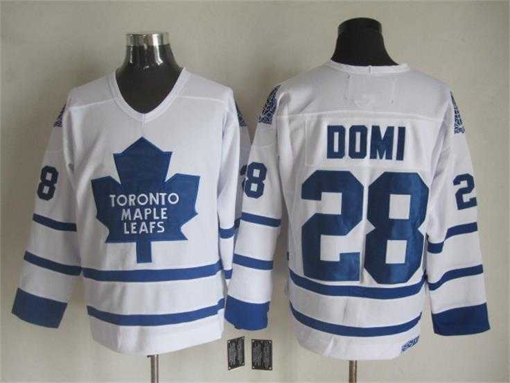 Toronto Maple Leafs #28 Tie Domi White CCM Throwback Jerseys,We sell and wholesale Toronto Maple Leafs #28 Tie Domi White CCM Throwback Jerseys on line form chian!