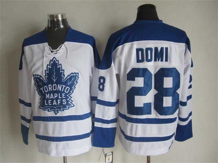 Toronto Maple Leafs #28 Tie Domi White CCM Throwback Third Jerseys,We sell and wholesale Toronto Maple Leafs #28 Tie Domi White CCM Throwback Third Jerseys on line form chian!