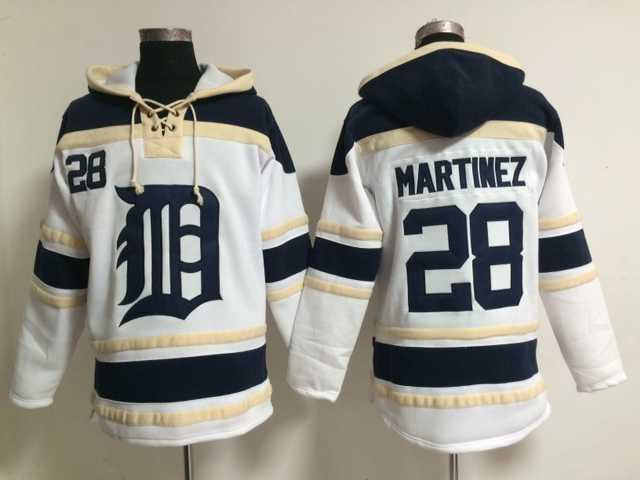 Detroit Tigers #28 J.D.Martinez White Stitched Hoodie,We sell and wholesale Detroit Tigers #28 J.D.Martinez White Stitched Hoodie on line form chian!