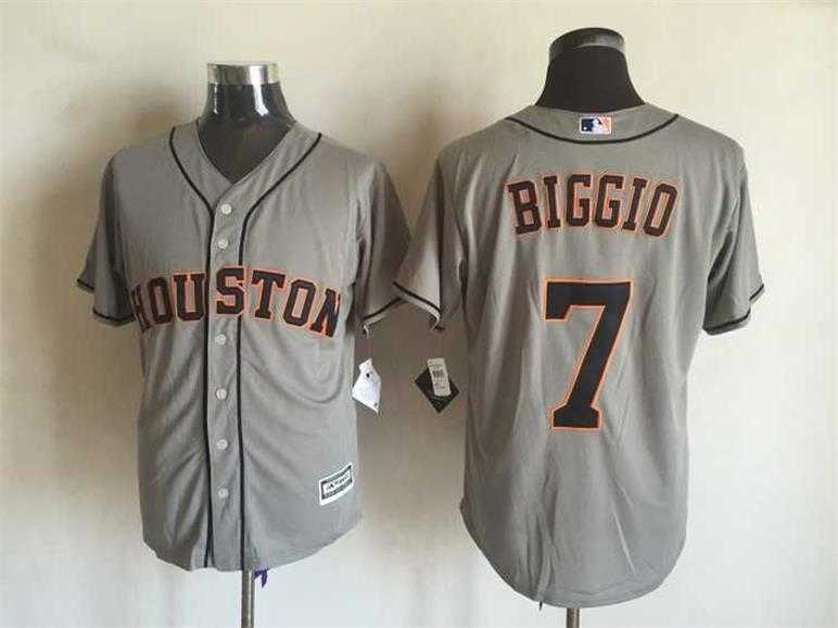 Majestic Houston Astros #7 Craig Biggio Gray MLB Stitched Jerseys,We sell and wholesale Majestic Houston Astros #7 Craig Biggio Gray MLB Stitched Jerseys on line form chian!