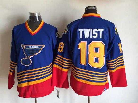 St. Louis Blues #18 Twist Blue-Red CCM Throwback Jerseys,We sell and wholesale St. Louis Blues #18 Twist Blue-Red CCM Throwback Jerseys on line form chian!