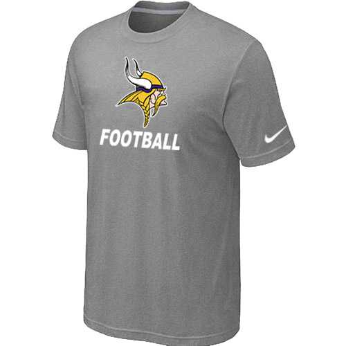 Men's Minnesota Vikings Nike Cardinal Facility T-Shirt L.Gray,We sell and wholesale Men's Minnesota Vikings Nike Cardinal Facility T-Shirt L.Gray on line form chian!