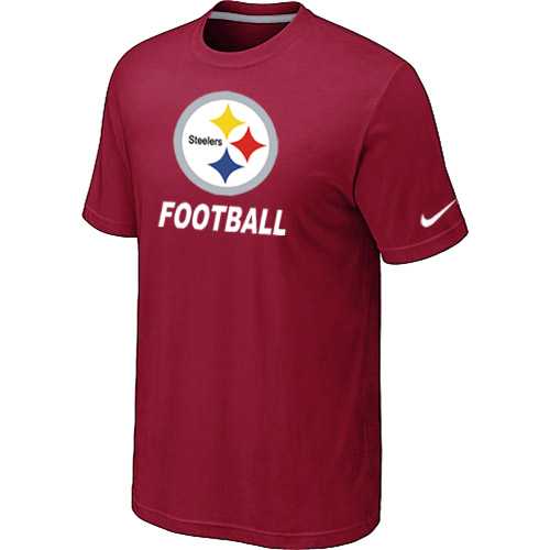 Men's Pittsburgh Steelers Nike Cardinal Facility T-Shirt Red,We sell and wholesale Men's Pittsburgh Steelers Nike Cardinal Facility T-Shirt Red on line form chian!