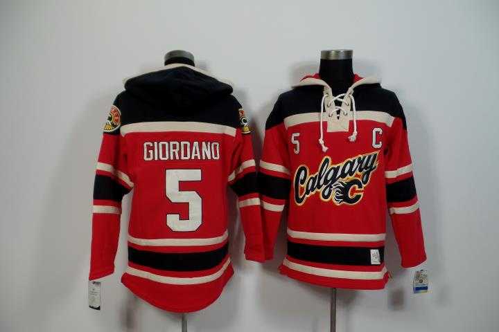 Calgary Flames #5 Mark Giordano 2015 Red Stitched Hoodie,We sell and wholesale Calgary Flames #5 Mark Giordano 2015 Red Stitched Hoodie on line form chian!