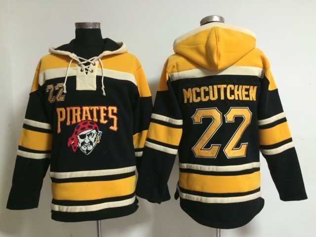 Pittsburgh Pirates #22 Andrew McCutchen Black Stitched Hoodie,We sell and wholesale Pittsburgh Pirates #22 Andrew McCutchen Black Stitched Hoodie on line form chian!