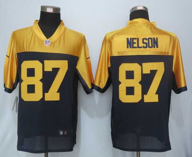 Nike Limited Green Bay Packers #87 Nelson Yellow-Blue Alternate Jerseys,We sell and wholesale Nike Limited Green Bay Packers #87 Nelson Yellow-Blue Alternate Jerseys on line form chian!