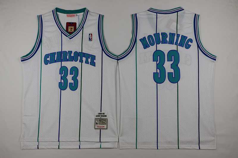 Charlotte Bobcats #33 Mourning White Swingman Stitched Jerseys,We sell and wholesale Charlotte Bobcats #33 Mourning White Swingman Stitched Jerseys on line form chian!