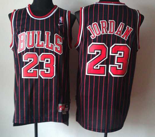 Chicago Bulls #23 Michael Jordan Black (Red Stripe) Jerseys,We sell and wholesale Chicago Bulls #23 Michael Jordan Black (Red Stripe) Jerseys on line form chian!