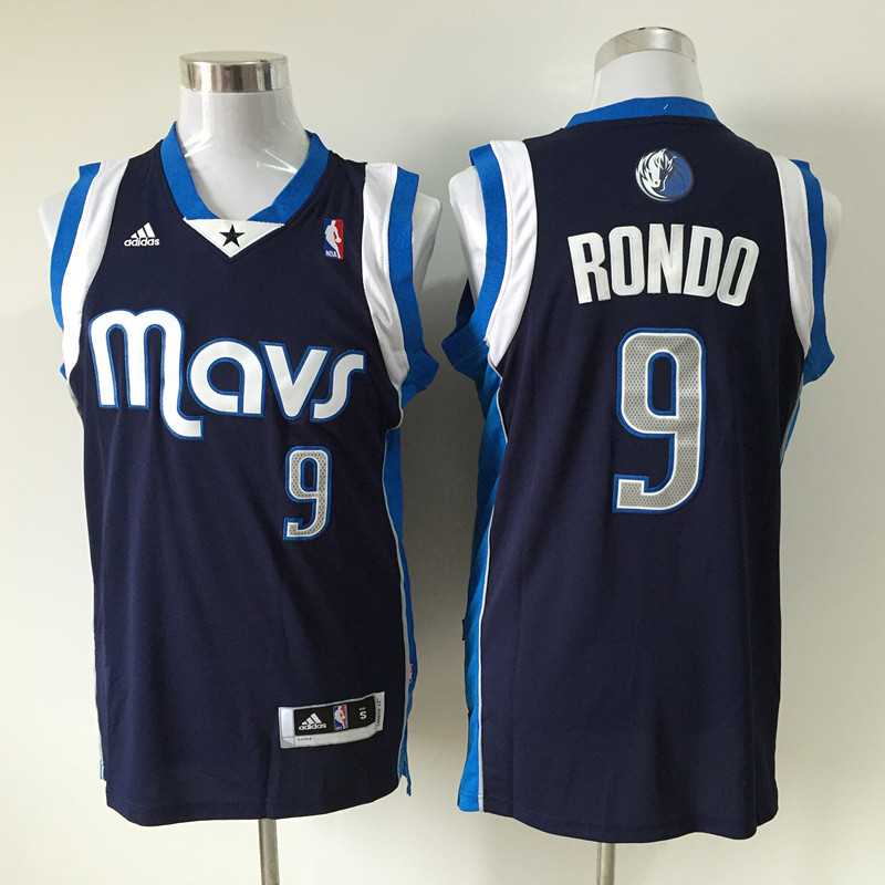 Dallas Mavericks #9 Rajon Rondo Navy Blue Stitched Jerseys,We sell and wholesale Dallas Mavericks #9 Rajon Rondo Navy Blue Stitched Jerseys on line form chian!