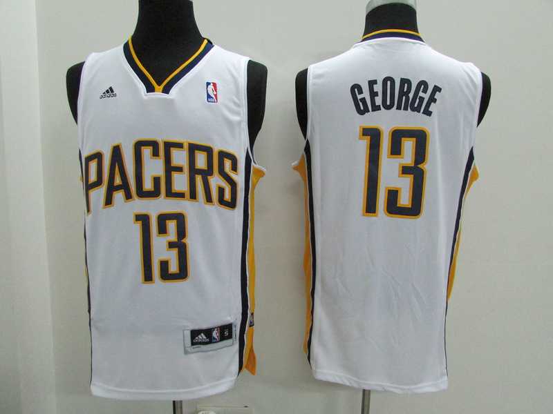 Indiana Pacers #13 Paul George Revolution 30 Swingman White Jerseys,We sell and wholesale Indiana Pacers #13 Paul George Revolution 30 Swingman White Jerseys on line form chian!