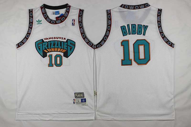Memphis Grizzlies #10 Mike Bibby Hardwood Classics White Throwback Swingman Jerseys,We sell and wholesale Memphis Grizzlies #10 Mike Bibby Hardwood Classics White Throwback Swingman Jerseys on line form chian!