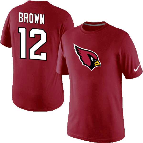 Men Nike Arizona Cardinals 12 John Brown Player Name x26 Number T-Shirt Red,We sell and wholesale Men Nike Arizona Cardinals 12 John Brown Player Name x26 Number T-Shirt Red on line form chian!