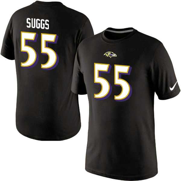 Men Nike Baltimore Ravens 55 Terrell Suggs Player Pride Name x26 Number T-Shirt Black,We sell and wholesale Men Nike Baltimore Ravens 55 Terrell Suggs Player Pride Name x26 Number T-Shirt Black on line form chian!