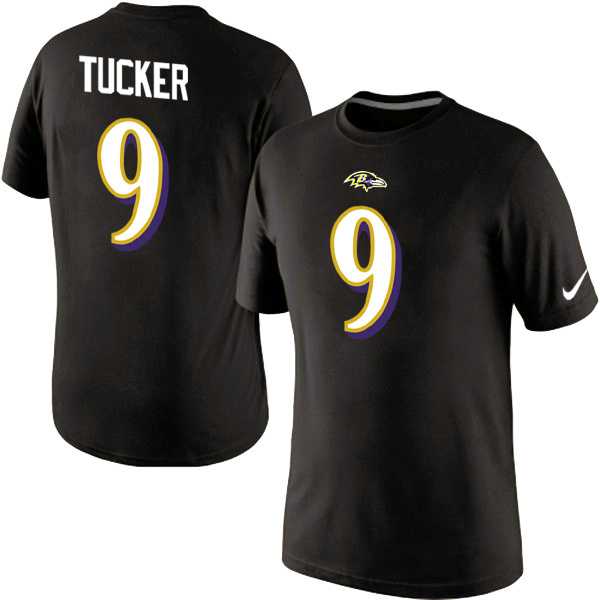 Men Nike Baltimore Ravens 9 Justin Tucker Player Pride Name and Number T-Shirt Black,We sell and wholesale Men Nike Baltimore Ravens 9 Justin Tucker Player Pride Name and Number T-Shirt Black on line form chian!