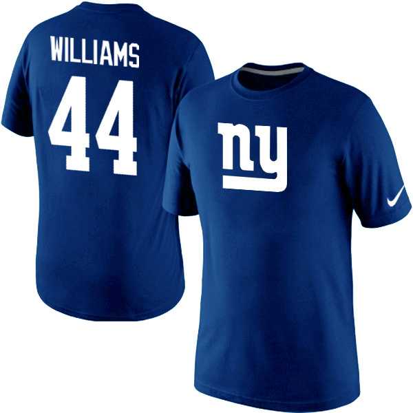 Men Nike New York Giants 44 Andre Williams Name x26 Number T-Shirt Royal Blue,We sell and wholesale Men Nike New York Giants 44 Andre Williams Name x26 Number T-Shirt Royal Blue on line form chian!