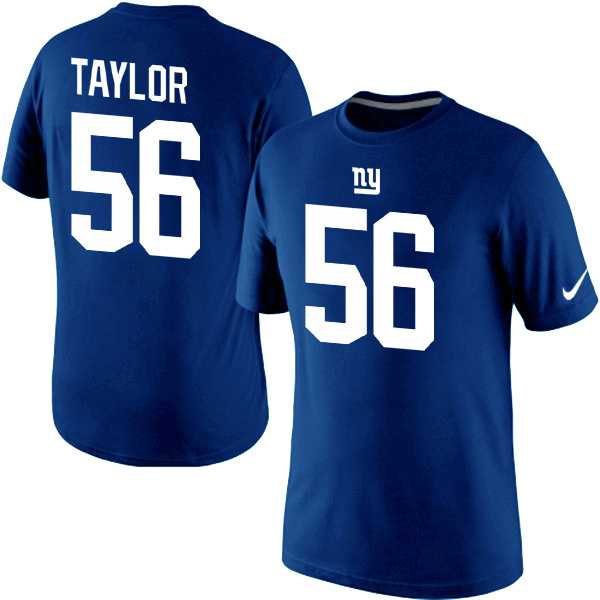 Men Nike New York Giants 56 Lawrence Taylor Pride Name x26 Number T-Shirt Blue,We sell and wholesale Men Nike New York Giants 56 Lawrence Taylor Pride Name x26 Number T-Shirt Blue on line form chian!