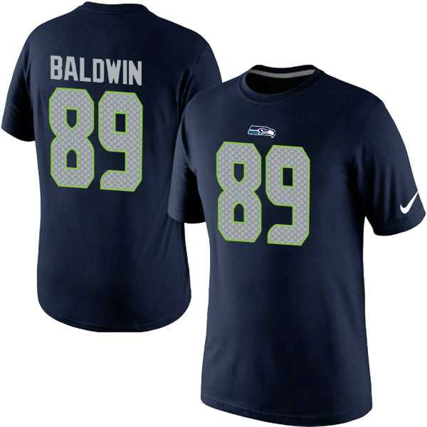 Men Nike Seattle Seahawks 89 Baldwin College Pride Player Name x26 Number T-Shirt D.Blue,We sell and wholesale Men Nike Seattle Seahawks 89 Baldwin College Pride Player Name x26 Number T-Shirt D.Blue on line form chian!