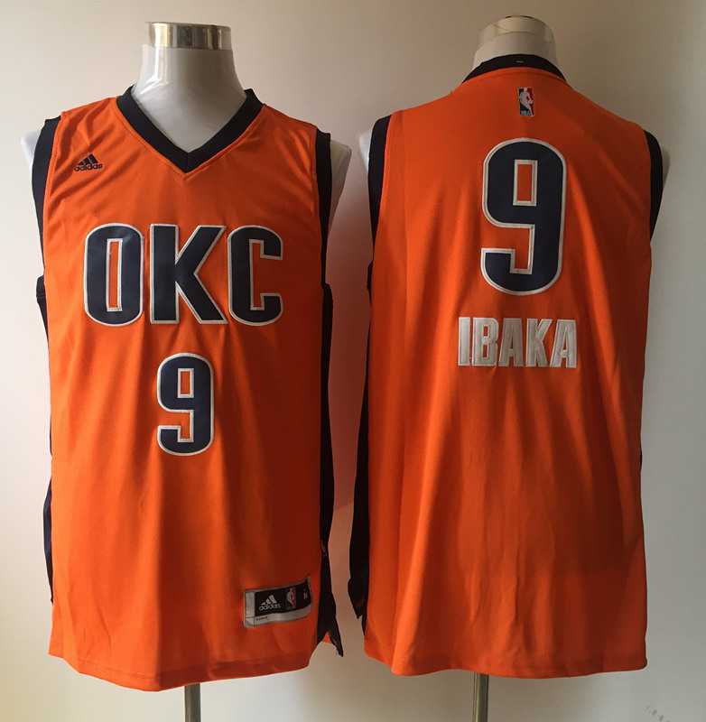 Oklahoma City Thunder #9 Serge Ibaka Orange Alternate Stitched Jerseys,We sell and wholesale Oklahoma City Thunder #9 Serge Ibaka Orange Alternate Stitched Jerseys on line form chian!