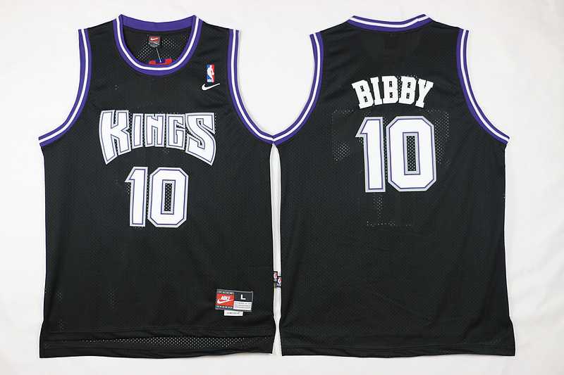 Sacramento Kings #10 Mike Bibby Black Throwback Stitched Jerseys,We sell and wholesale Sacramento Kings #10 Mike Bibby Black Throwback Stitched Jerseys on line form chian!