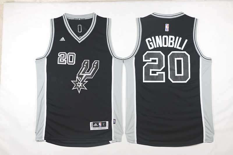 San Antonio Spurs #20 Manu Ginobili Revolution 30 Swingman Black Jerseys,We sell and wholesale San Antonio Spurs #20 Manu Ginobili Revolution 30 Swingman Black Jerseys on line form chian!