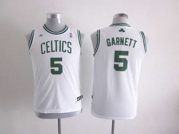 Youth Boston Celtics #5 Kevin Garnett White Jerseys,We sell and wholesale Youth Boston Celtics #5 Kevin Garnett White Jerseys on line form chian!