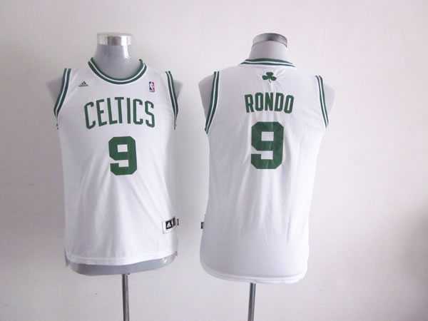 Youth Boston Celtics #9 Rajon Rondo White Jerseys,We sell and wholesale Youth Boston Celtics #9 Rajon Rondo White Jerseys on line form chian!