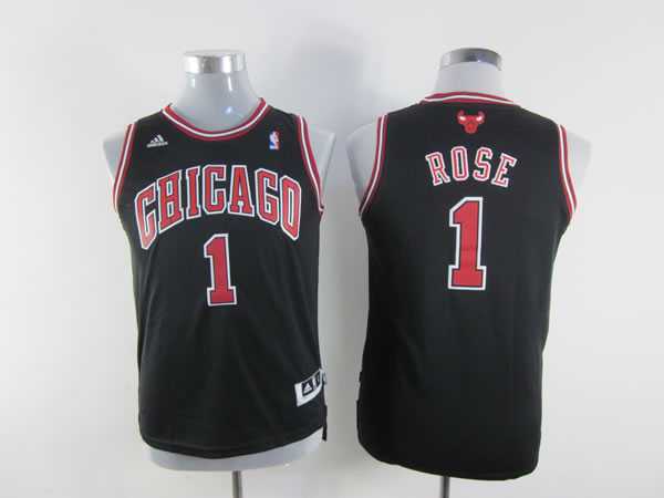 Youth Chicago Bulls #1 Rose Black Jerseys,We sell and wholesale Youth Chicago Bulls #1 Rose Black Jerseys on line form chian!