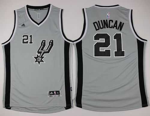 Youth San Antonio Spurs #21 Tim Duncan Gray Stitched NBA Jerseys,We sell and wholesale Youth San Antonio Spurs #21 Tim Duncan Gray Stitched NBA Jerseys on line form chian!
