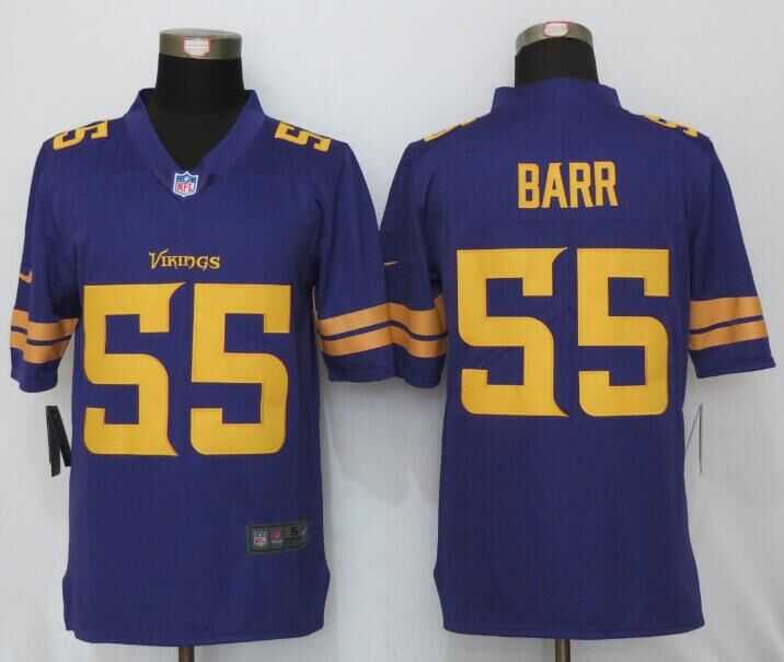 Nike Limited Minnesota Vikings #55 Anthony Barr Purple Men's 2016 Rush Stitched NFL Jersey,We sell and wholesale Nike Limited Minnesota Vikings #55 Anthony Barr Purple Men's 2016 Rush Stitched NFL Jersey on line form chian!