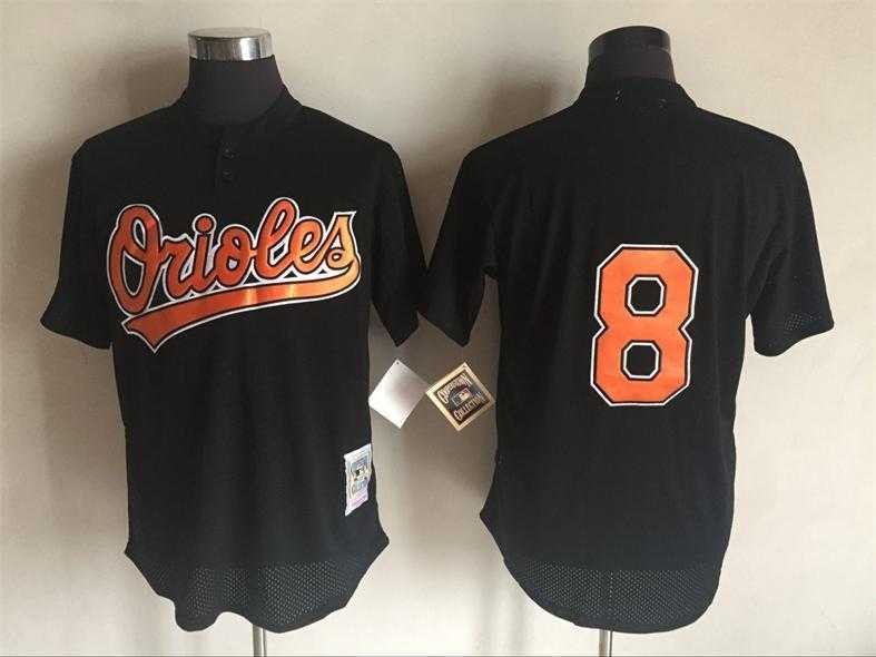 Baltimore Orioles #8 Cal Ripken (No Name) Mitchell And Ness Black Stitched Pullover Jersey,We sell and wholesale Baltimore Orioles #8 Cal Ripken (No Name) Mitchell And Ness Black Stitched Pullover Jersey on line form chian!