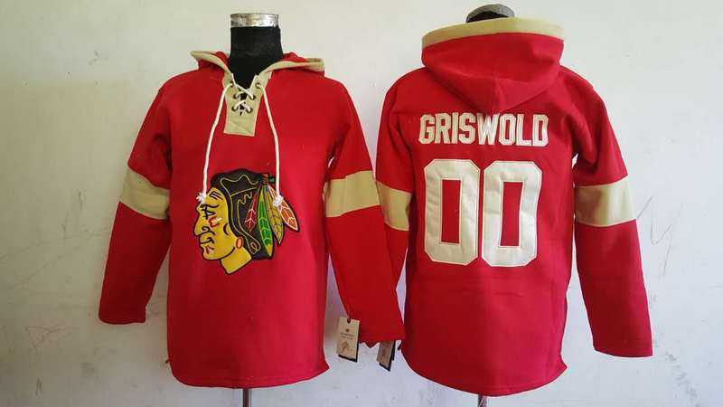 Chicago Blackhawks #00 Clark Griswold Solid Color Red Stitched NHL Hoodie,We sell and wholesale Chicago Blackhawks #00 Clark Griswold Solid Color Red Stitched NHL Hoodie on line form chian!