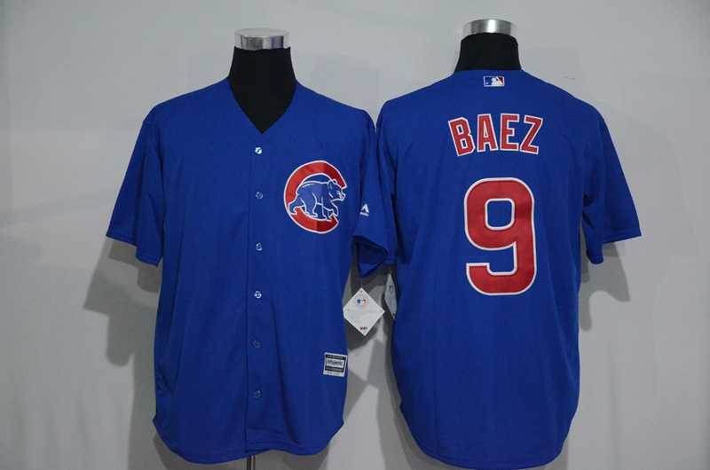 Chicago Cubs #9 Javier Baez Blue New Cool Base Stitched Baseball Jersey,We sell and wholesale Chicago Cubs #9 Javier Baez Blue New Cool Base Stitched Baseball Jersey on line form chian!