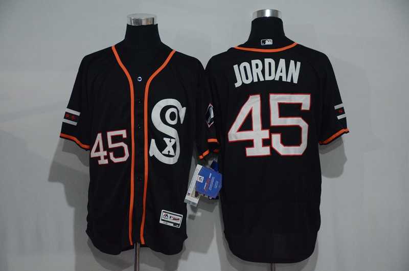 Chicago White Sox #45 Michael Jordan Black New Cool Base Stitched MLB Jersey,We sell and wholesale Chicago White Sox #45 Michael Jordan Black New Cool Base Stitched MLB Jersey on line form chian!
