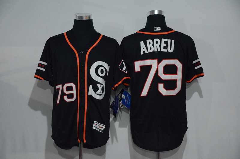 Chicago White Sox #79 Jose Abreu Black New Cool Base Stitched MLB Jersey,We sell and wholesale Chicago White Sox #79 Jose Abreu Black New Cool Base Stitched MLB Jersey on line form chian!