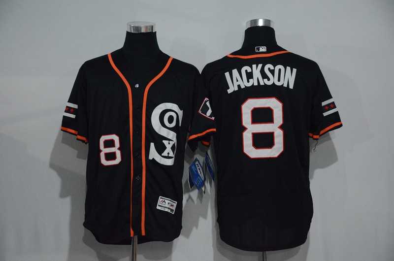 Chicago White Sox #8 Bo Jackson Black New Cool Base Stitched MLB Jersey,We sell and wholesale Chicago White Sox #8 Bo Jackson Black New Cool Base Stitched MLB Jersey on line form chian!