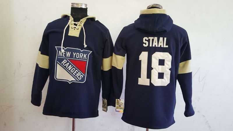 New York Rangers #18 Marc Staal Solid Color Navy Blue Stitched NHL Hoodie,We sell and wholesale New York Rangers #18 Marc Staal Solid Color Navy Blue Stitched NHL Hoodie on line form chian!