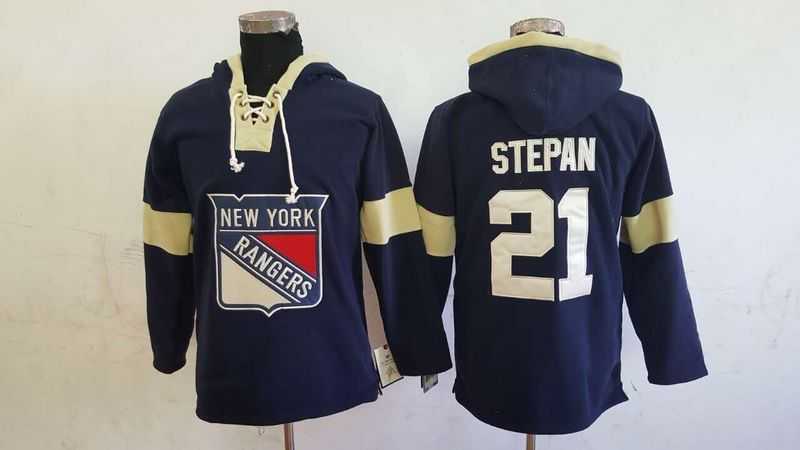 New York Rangers #21 Derek Stepan Solid Color Navy Blue Stitched NHL Hoodie,We sell and wholesale New York Rangers #21 Derek Stepan Solid Color Navy Blue Stitched NHL Hoodie on line form chian!