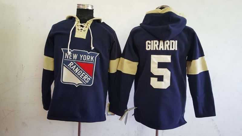 New York Rangers #5 Dan Girardi Solid Color Navy Blue Stitched NHL Hoodie,We sell and wholesale New York Rangers #5 Dan Girardi Solid Color Navy Blue Stitched NHL Hoodie on line form chian!