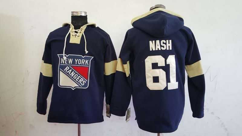 New York Rangers #61 Rick Nash Solid Color Navy Blue Stitched NHL Hoodie,We sell and wholesale New York Rangers #61 Rick Nash Solid Color Navy Blue Stitched NHL Hoodie on line form chian!