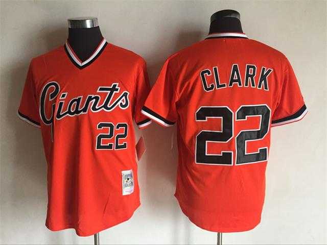San Francisco Giants #22 Will Clark Mitchell And Ness Orange Throwback Stitched Pullover Jersey,We sell and wholesale San Francisco Giants #22 Will Clark Mitchell And Ness Orange Throwback Stitched Pullover Jersey on line form chian!