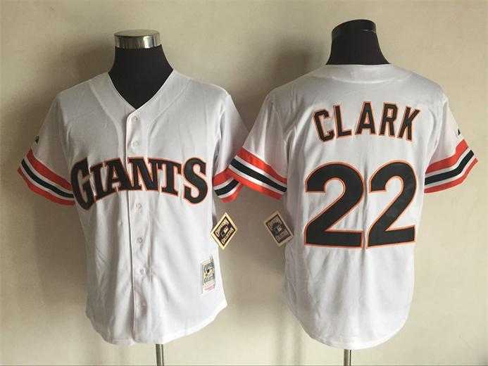 San Francisco Giants #22 Will Clark Mitchell And Ness White Stitched Jersey,We sell and wholesale San Francisco Giants #22 Will Clark Mitchell And Ness White Stitched Jersey on line form chian!