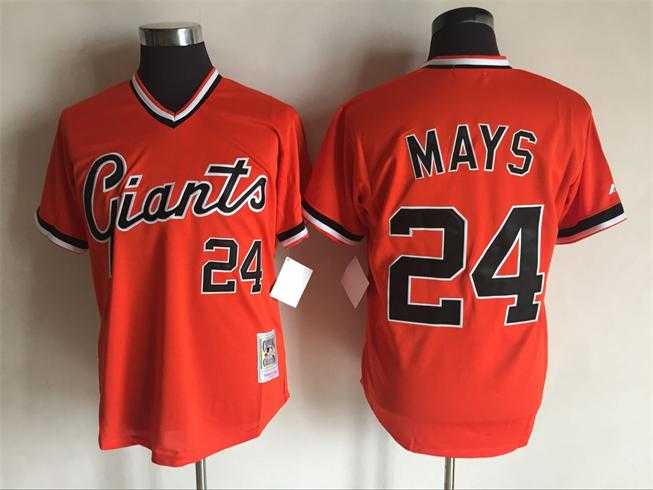 San Francisco Giants #24 Willie Mays Mitchell And Ness Orange Throwback Stitched Pullover Jersey,We sell and wholesale San Francisco Giants #24 Willie Mays Mitchell And Ness Orange Throwback Stitched Pullover Jersey on line form chian!