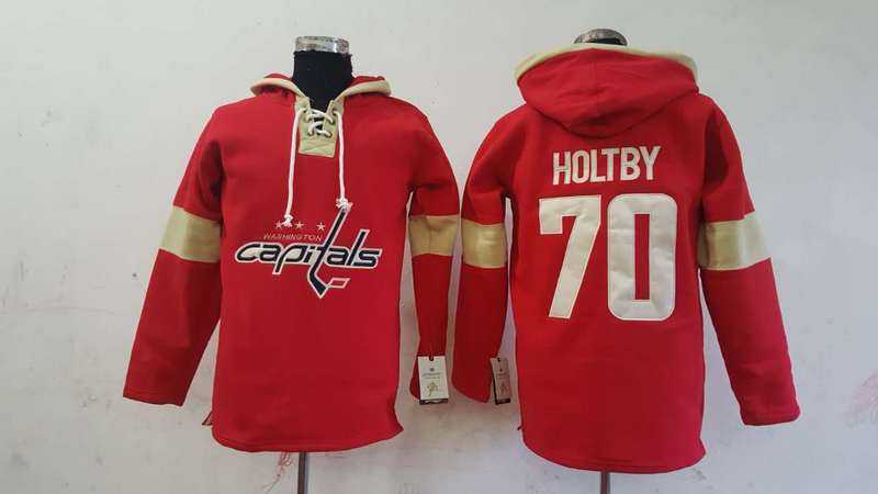 Washington Capitals #70 Braden Holtby Solid Color Red Stitched NHL Hoodie,We sell and wholesale Washington Capitals #70 Braden Holtby Solid Color Red Stitched NHL Hoodie on line form chian!