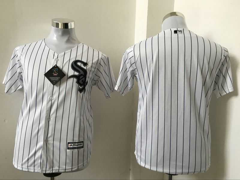 Youth Chicago White Sox Blank White (Black Strip) New Cool Base Stitched Baseball Jersey,We sell and wholesale Youth Chicago White Sox Blank White (Black Strip) New Cool Base Stitched Baseball Jersey on line form chian!