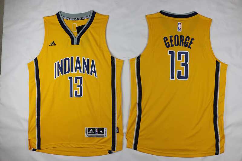 Youth Indiana Pacers #13 Paul George Revolution 30 Yellow Stitched Jersey,We sell and wholesale Youth Indiana Pacers #13 Paul George Revolution 30 Yellow Stitched Jersey on line form chian!