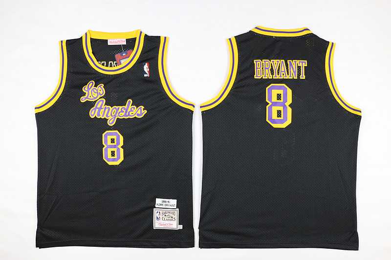 Youth Los Angeles Lakers #8 Kobe Bryant Black Throwback Swingman Jerseys,We sell and wholesale Youth Los Angeles Lakers #8 Kobe Bryant Black Throwback Swingman Jerseys on line form chian!