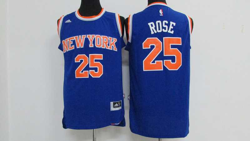 Youth New York Knicks #25 Rose New Blue Stitched NBA Jersey,We sell and wholesale Youth New York Knicks #25 Rose New Blue Stitched NBA Jersey on line form chian!