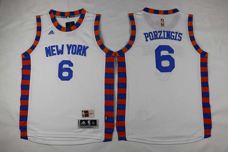 Youth New York Knicks #6 Kristaps Porzingis White Stitched Jersey,We sell and wholesale Youth New York Knicks #6 Kristaps Porzingis White Stitched Jersey on line form chian!