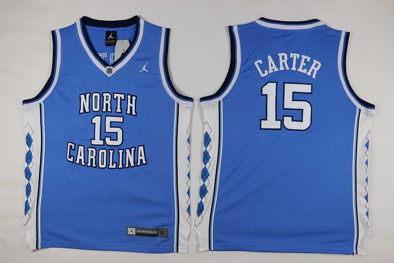 Youth North Carolina #15 Vince Carter Blue Stitched NCAA Jersey,We sell and wholesale Youth North Carolina #15 Vince Carter Blue Stitched NCAA Jersey on line form chian!