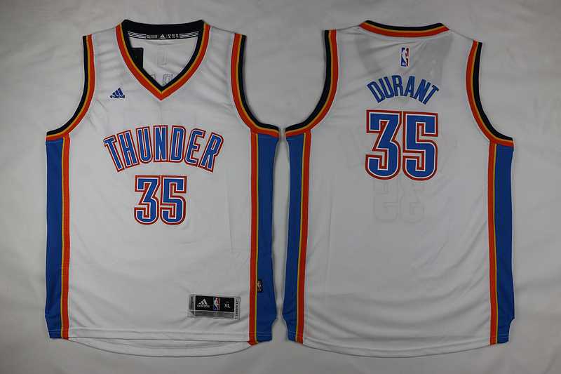 Youth Oklahoma City Thunder #35 Kevin Durant White Stitched NBA Jersey,We sell and wholesale Youth Oklahoma City Thunder #35 Kevin Durant White Stitched NBA Jersey on line form chian!